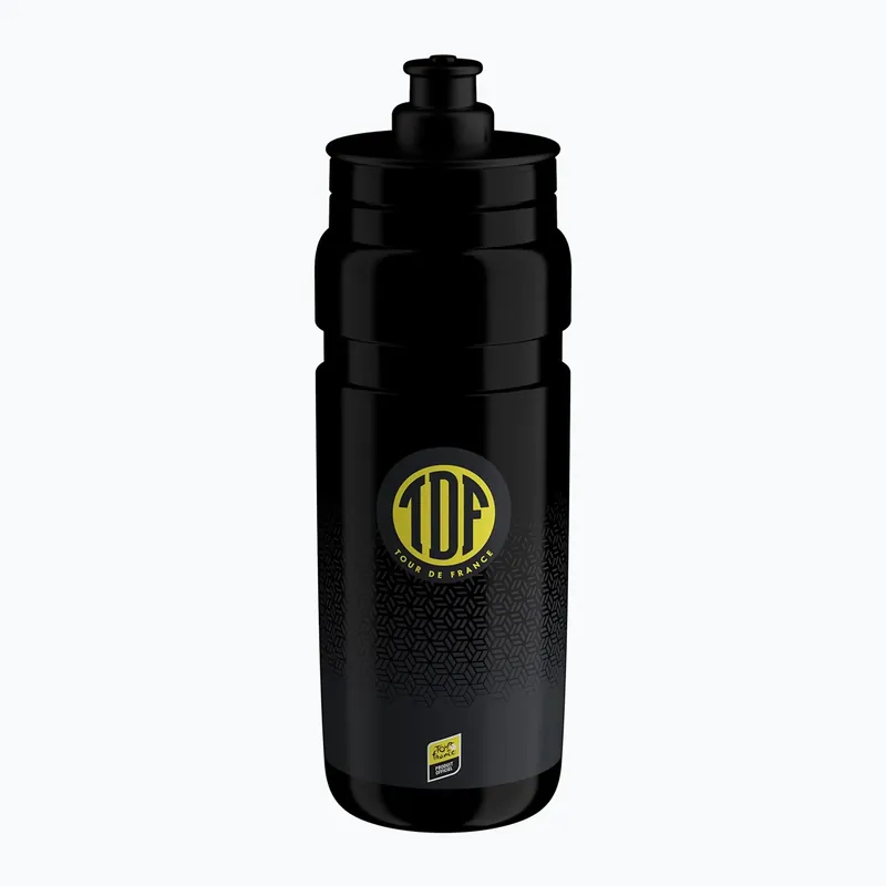 Cyklistická láhev Elite FLY Teams Tour De France 2024 750 ml black Levný