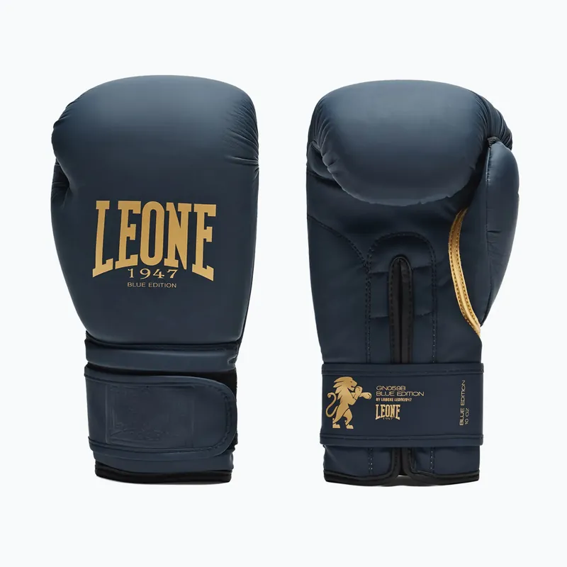 Boxerské rukavice LEONE 1947 Idol blue Sezónní Sleva