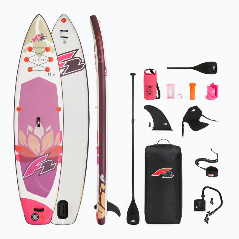 SUP prkno F2 Lotus 10‘8" Multiset lilac Novinka Značkový
