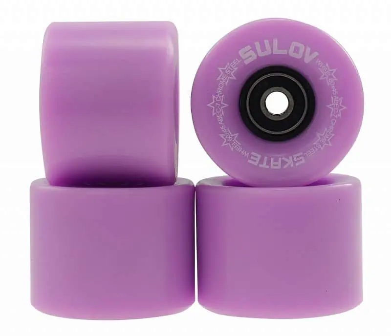 Kolečka Penny board PASTEL PURPLE 60 x 45mm 85A (sada 4ks s ložisky ABEC-7 chrome) Přímo Od Výrobce