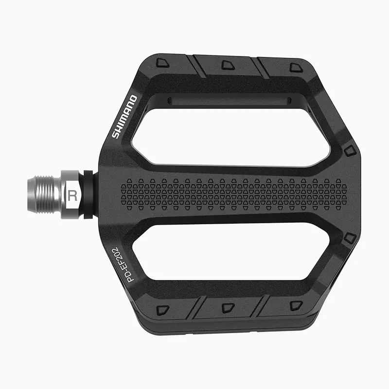 Platformové pedály Shimano pro jízdní kola PD-EF202 černé PD-EF202 Poslední Šance