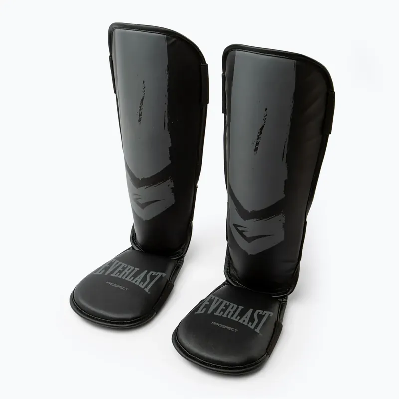 Chrániče holení a chodidel Everlast Prospect Youth Shin Guards black/grey Hit Sezóny