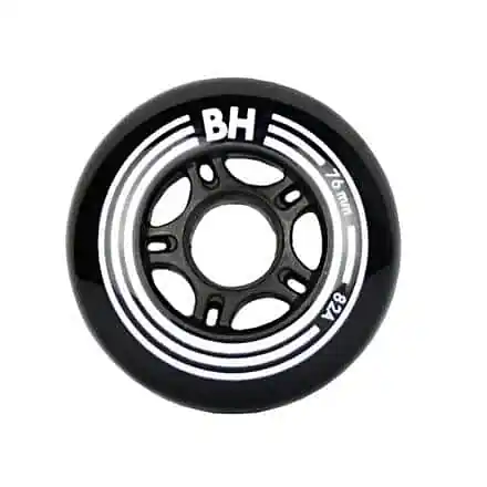 Black 76mm 82A in-line kolečko Oblíbený