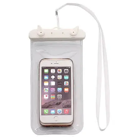 Travel pouzdro na telefon bílá Akce