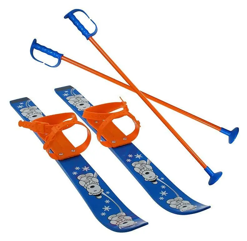 Lyže dětské SULOV® 70cm, modré Zlevněný