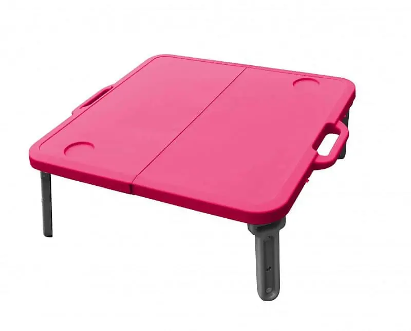 Odeslání Ihned MINI skládací stolek k lehátku, červený