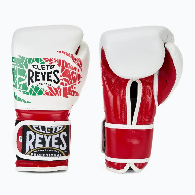 Výhodná Nabídka Boxerské rukavice Cleto Reyes Velcro Sparring red/white green red