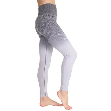 Autentický Vibe Fit sportovní legíny šedá