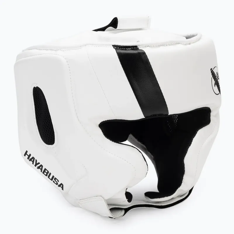 Boxerská helma Hayabusa T3 Boxing Headgear white Levný