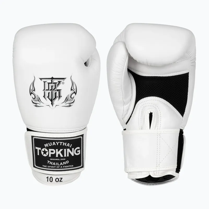 Boxerské rukavice Top King Muay Thai Ultimate Air white Přímo Od Výrobce