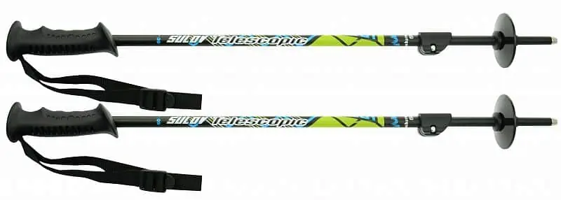 Sjezdové skládací hole SULOV® TELESCOPIC JUNIOR, vel. 60-100cm Nejlepší Cena