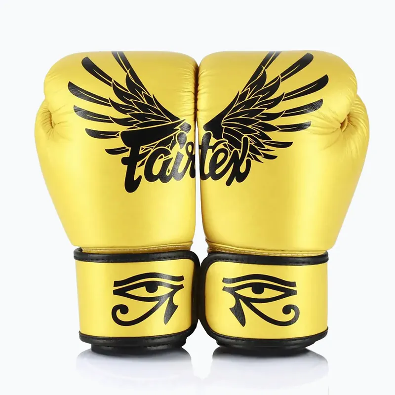 Kup Teď Boxerské rukavice Fairtex Universal "Tight-Fit" Design Falcon gold