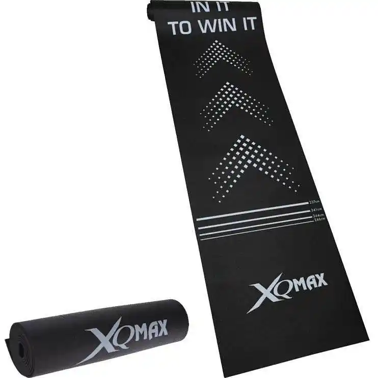 Zlevněný Podložka/koberec na šipky XQ MAX DARTMAT 62 x 300 cm - černá