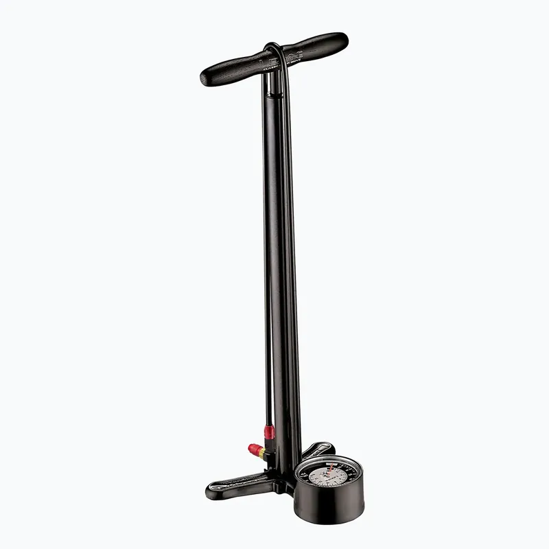 Pumpa na kolo Lezyne Classic Floor Drive 3.5 220psi metallic black Novinka Zlevněný