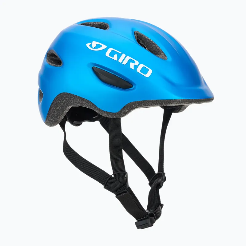 Sleva Dětská cyklistická přilba Giro Scamp Integrated MIPS matte ano blue