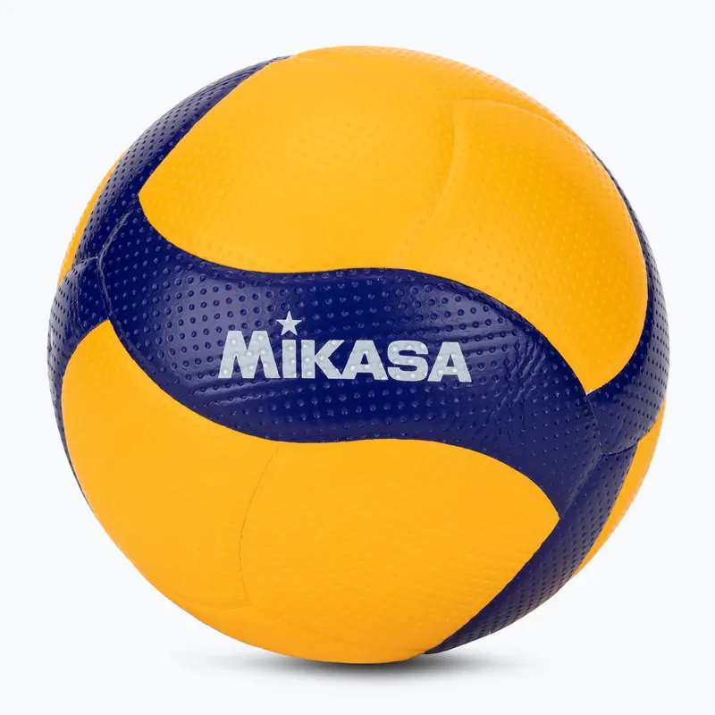 Volejbalový míč Mikasa V400W yellow/blue velikost 4 Hit Sezóny