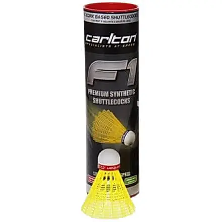 Cenový Hit F1 Ti Yellow badmintonové míčky červená