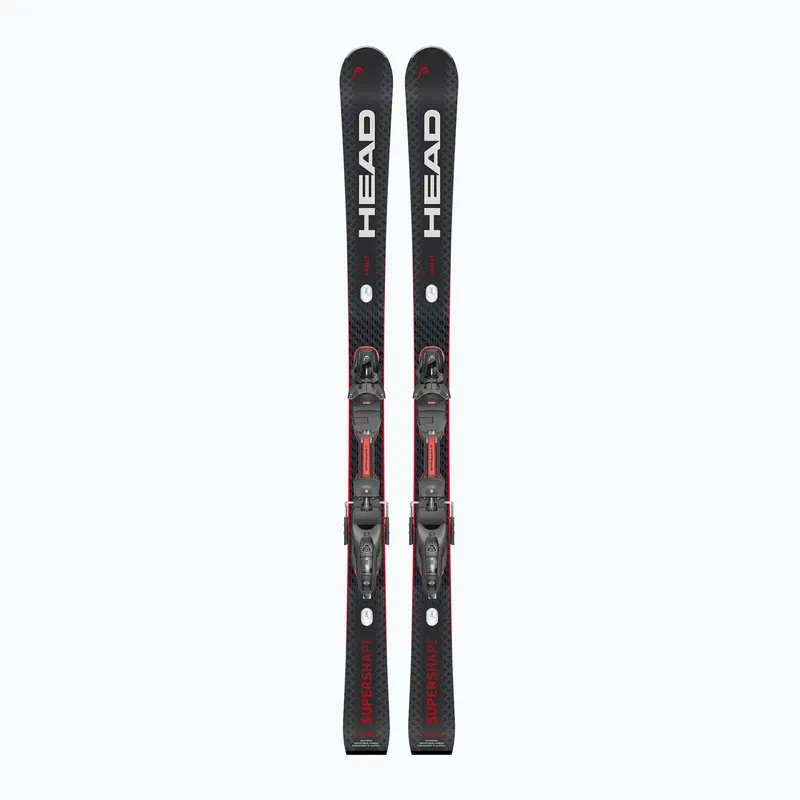 Sjezdové lyže HEAD Supershape e-Rally SW BB-PR + PRD 12 GW black/red Akční Cena