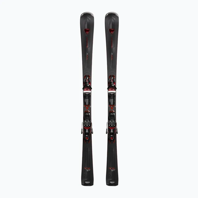 Dámské sjezdové lyže Rossignol Nova 14 K + vázání NX12 matte black/metallic black Časově Omezené