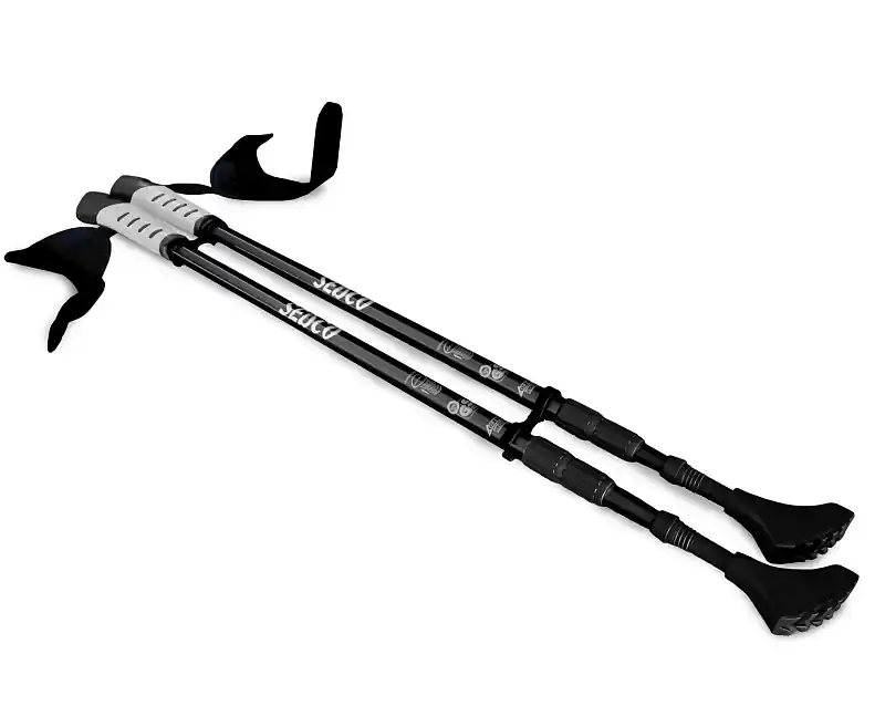 Trekové teleskopické hole SEDCO NORDIC MT.BLANC 65-135 cm - černá Speciální Cena
