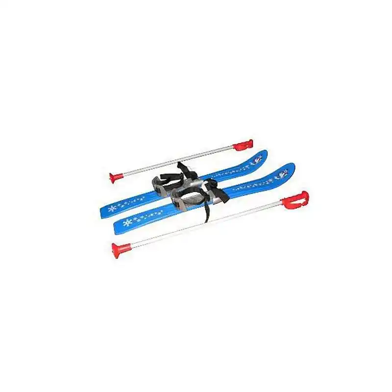 Lyže kluzky hole s vázáním délka 70 cm - modrá Koupit Online