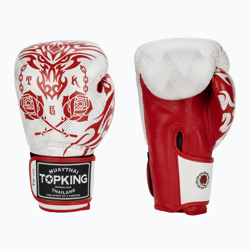 Vrácení Zdarma Boxerské rukavice Top King Boxing Dragon red/white