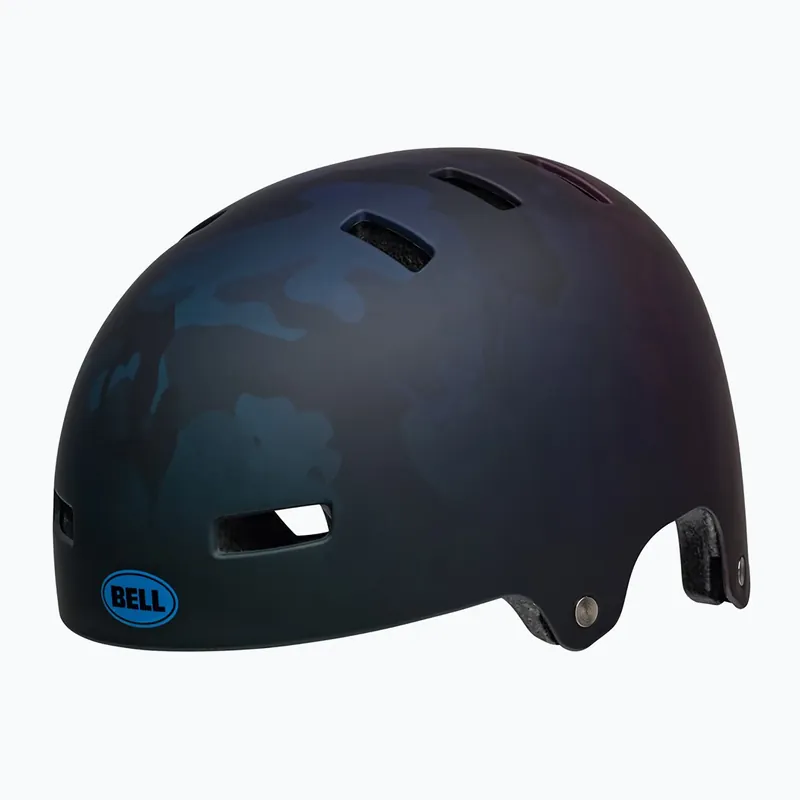 Dětská přilba Bell Span matte black blue/camo Nová Kolekce