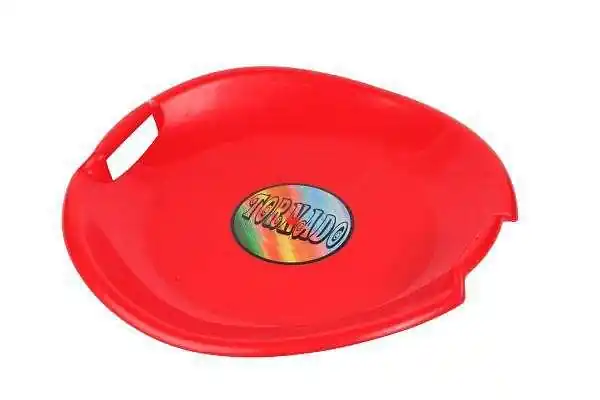 Sáňkovací talíř TORNÁDO 629 PLASTKON 56cm - červená Speciální Cena