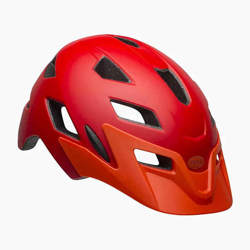 Bezpečná Platba Dětská cyklistická přilba Bell Sidetrack matte red/orange