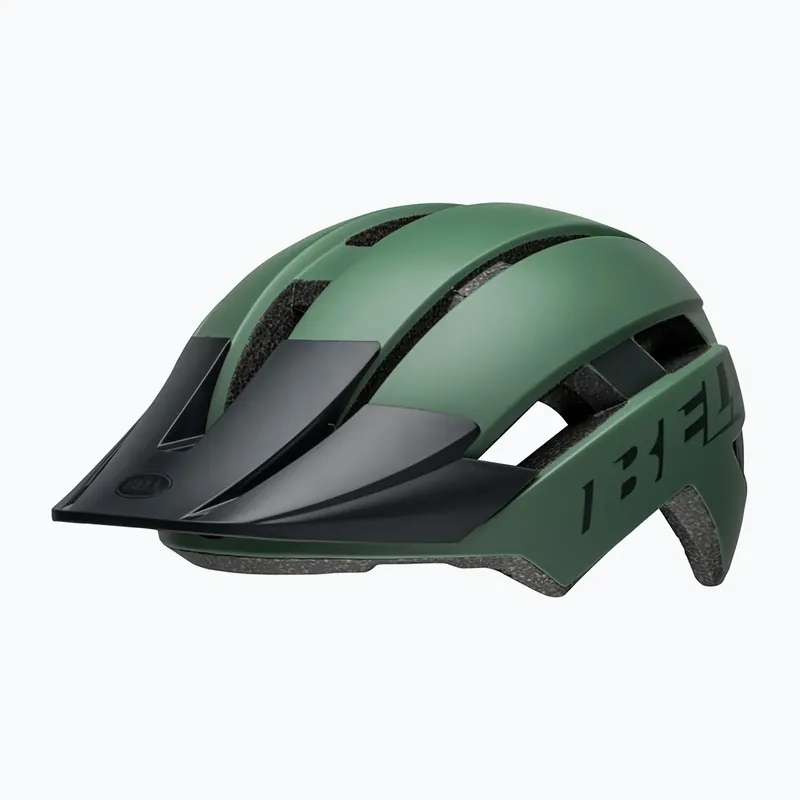 Dětská cyklistická přilba Bell Sidetrack II matte green Poslední Šance