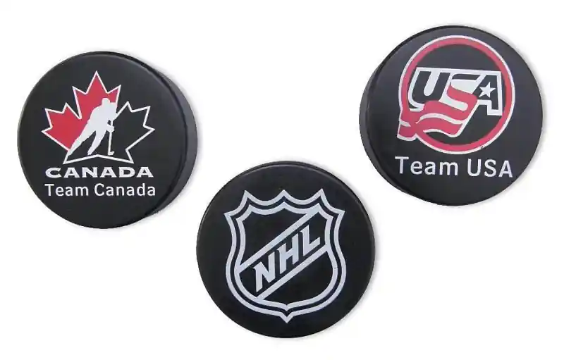 Novinka Puk SR s tiskem NHL, KANADA, USA