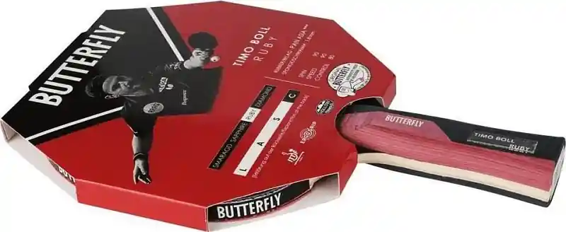 Nejlepší Volba Pálka na stolní tenis BUTTERFLY BOLL RUBY