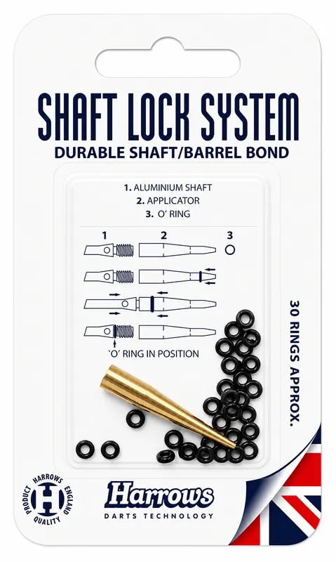 HARROWS - Gumové kroužky - shaft lock systém Horká Nabídka