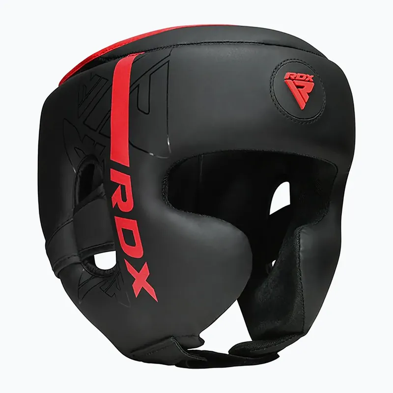 Boxerská helma RDX F6 Kara Head Guard red Vysoce Kvalitní