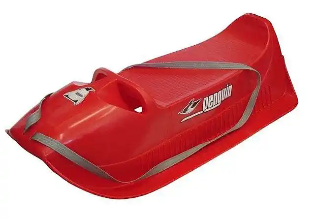 Saně dětské Alfa 86,5 cm x 42,5 cm x 23,5 cm - červená Výprodej