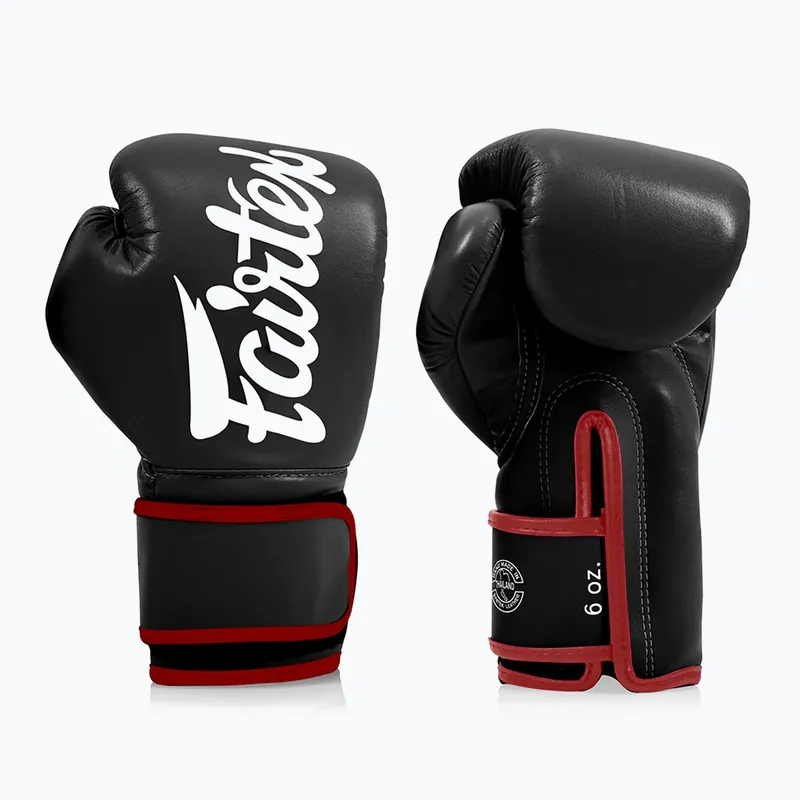 Speciální Cena Boxerské rukavice Fairtex Microfiber black