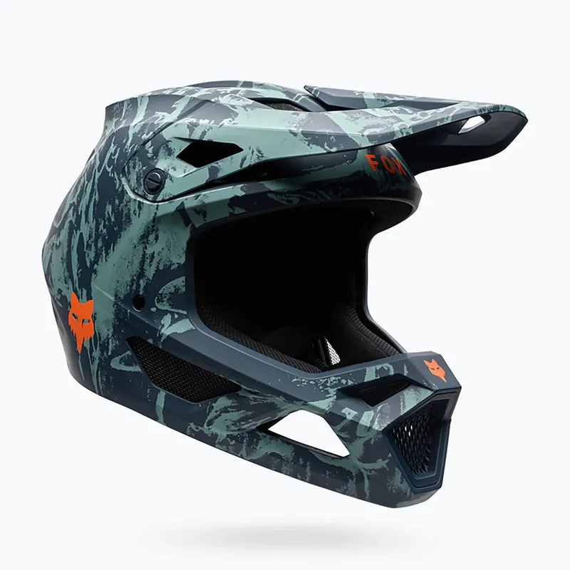 Cyklistická helma Fox Racing Rampage Img Print arctic blue Hit Sezóny