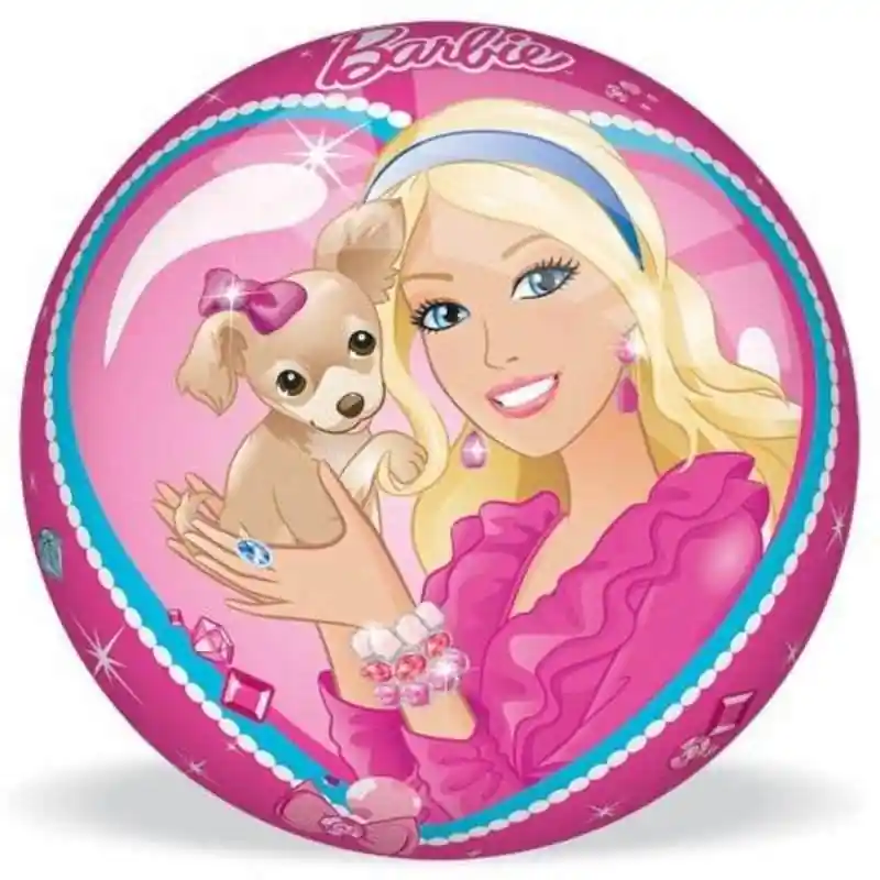 Dokud Zásoby Vydrží Míč MONDO dětský BARBIE 230 - růžová