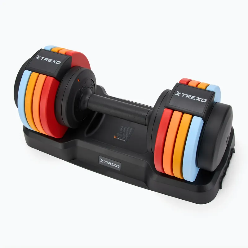 Sezónní Sleva Nakládací činka XTREXO 25 kg multicolor
