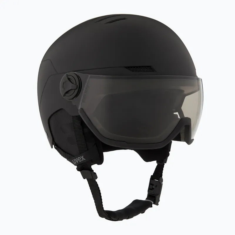 Poslední Šance Lyžařská helma UVEX Wanted Visor Pro V black matte