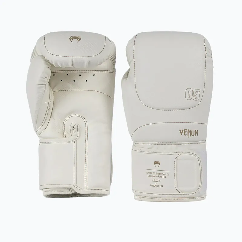 Boxerské rukavice Venum Impact Evo Scales Boxing ivory Akce