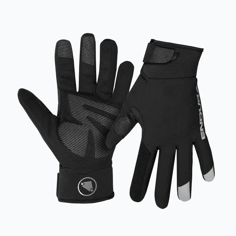 Autentický Dámské cyklistické rukavice Endura Strike black