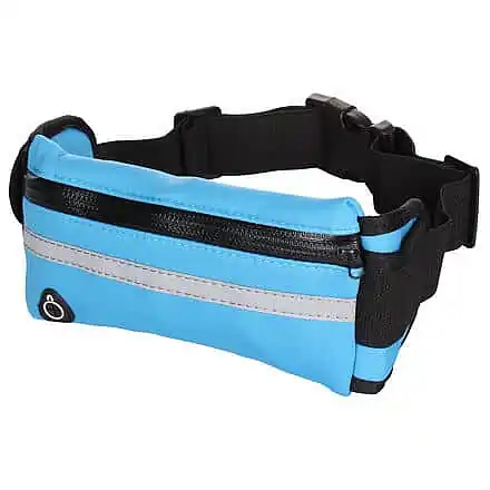 Oblíbený Phone Waist Pack sportovní ledvinka modrá