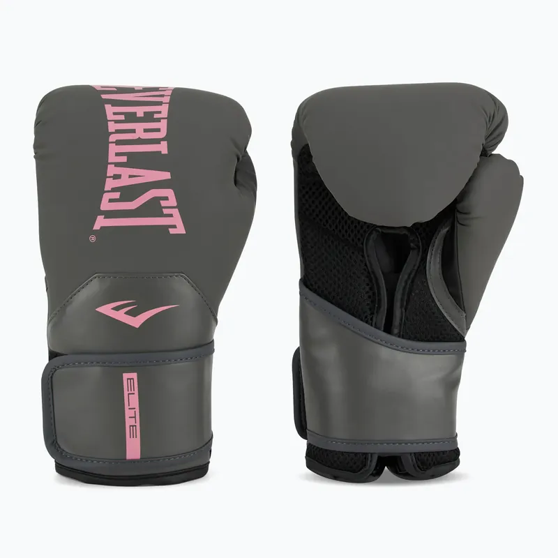 Sleva Boxerské rukavice Everlast Pro Style Elite 2 grey/pink