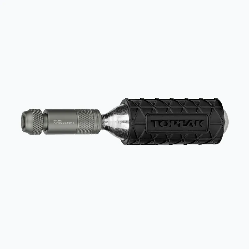Cyklistická pumpa Topeak AirBooster Micro II CO2 + cartridge 16 g Poslední Šance