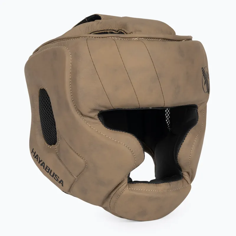 Levný Hayabusa T3 Lc Headguard hnědá boxerská helma T3LXHG-BR