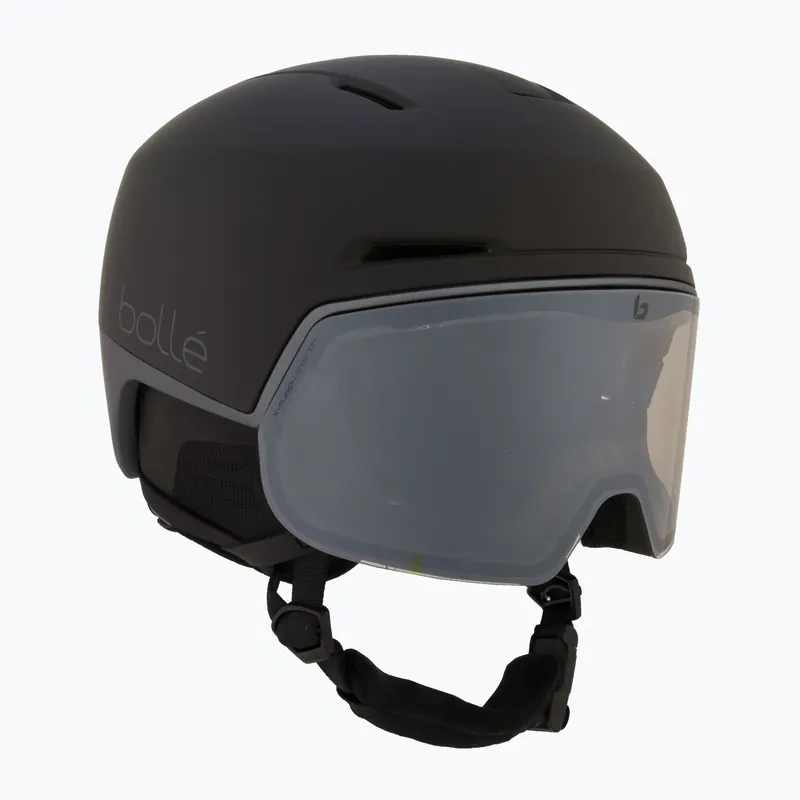 Lyžařská helma Bollé X-Fusion black/steal matte/photochromic gun Finální Výprodej