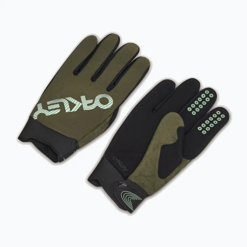 Cyklistické rukavice Oakley Seeker MTB army green Vrácení Zdarma
