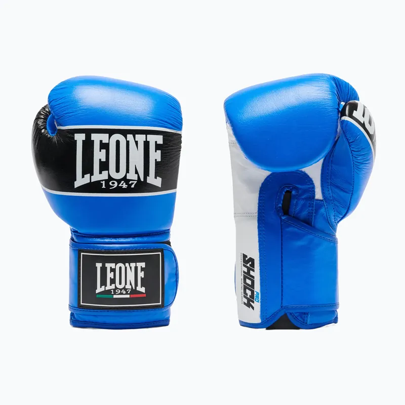 Rychlé Dodání Boxerské rukavice LEONE 1947 Shock Pro blue