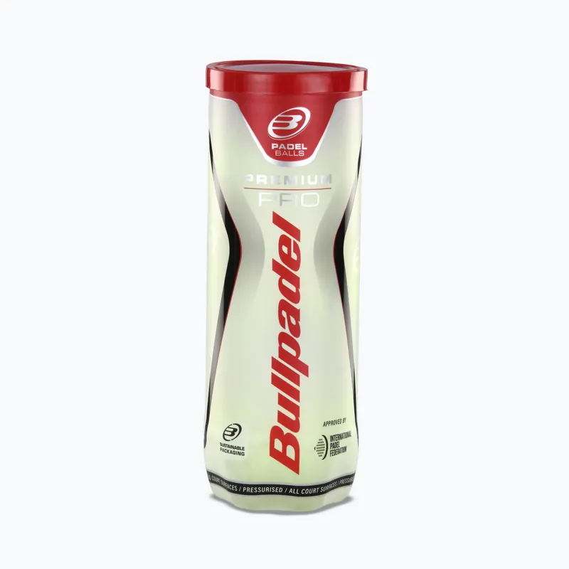 Míčky na padel Bullpadel Premium Pro 3 pcs. Akční Nabídka